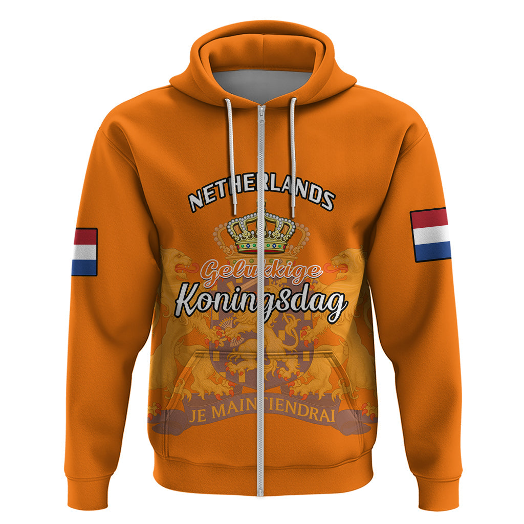 Netherlands Kings Day Hoodie Gelukkige Koningsdag Ver.02