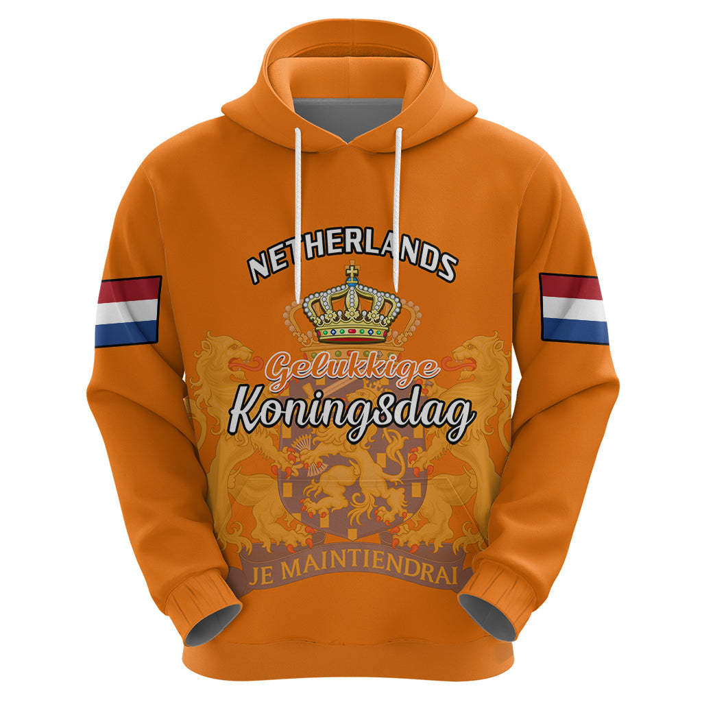 Netherlands Kings Day Hoodie Gelukkige Koningsdag Ver.02