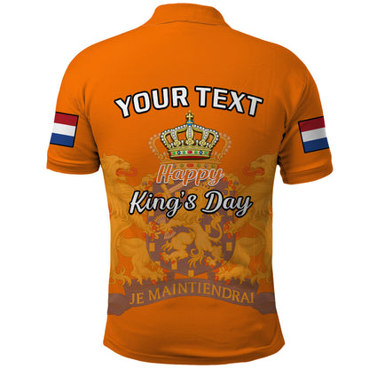 Netherlands Kings Day Polo Shirt Gelukkige Koningsdag Ver.02