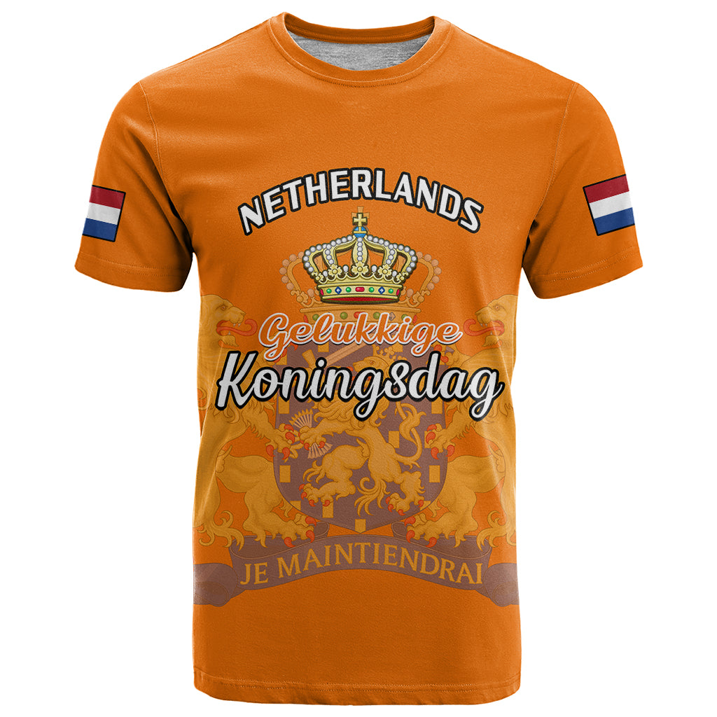 Netherlands Kings Day T Shirt Gelukkige Koningsdag Ver.02