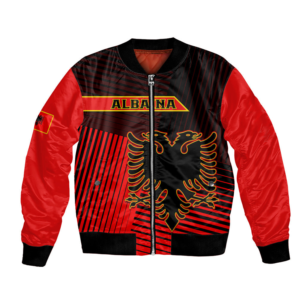 Albania Bomber Jacket Coat Of Arms Dynamic Style