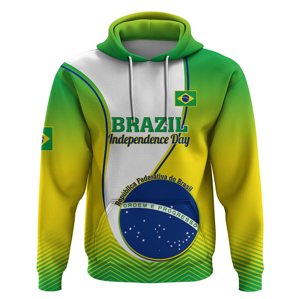 Custom Brazil Hoodie Sete de Setembro Happy Independence Day