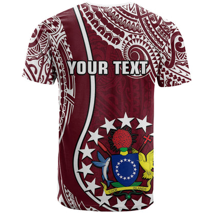 Personalised June 15 Mangaia Gospel Day Mangaia Cook Islands T Shirt Maroon Version