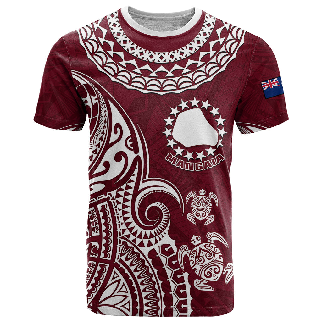  Mangaia Cook Islands T Shirt Polynesian Sea Turtle