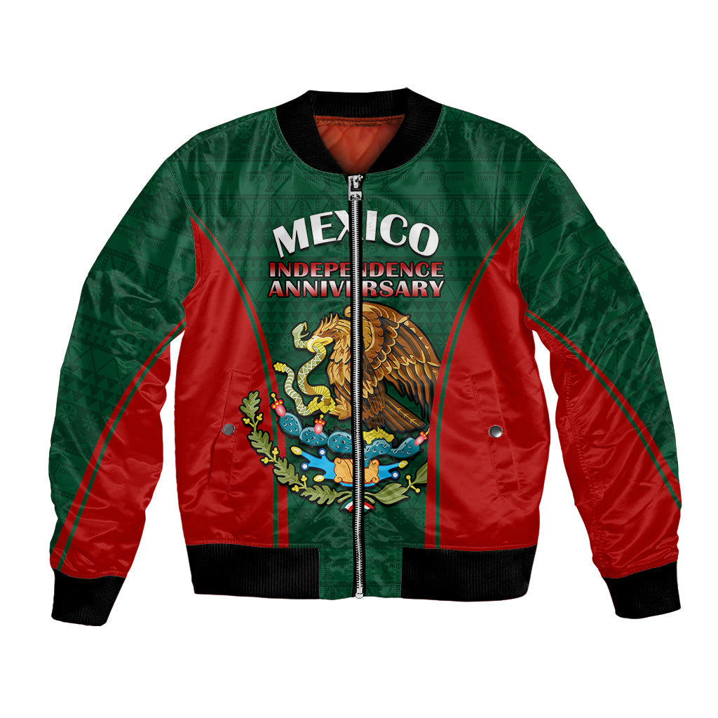 Mexico Independence Day Bomber Jacket Happy 213th Anniversary Mexican Proud