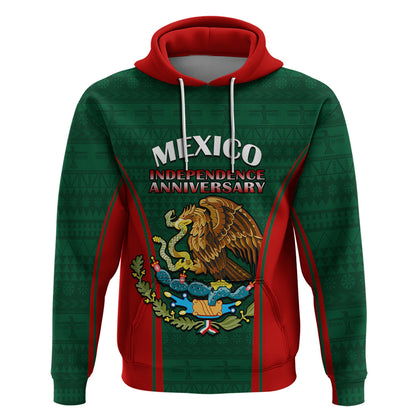 Mexico Independence Day Hoodie Happy 213th Anniversary Mexican Proud