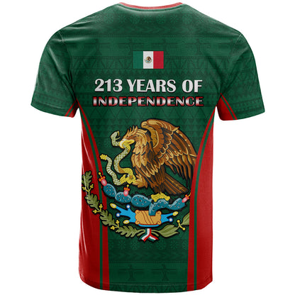 Mexico Independence Day T Shirt Happy 213th Anniversary Mexican Proud