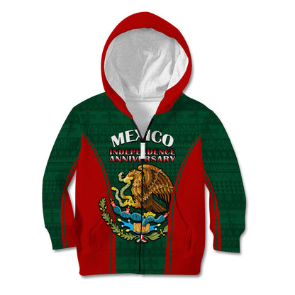 Custom Mexico Independence Day Kid Hoodie Happy 213th Anniversary Mexican Proud
