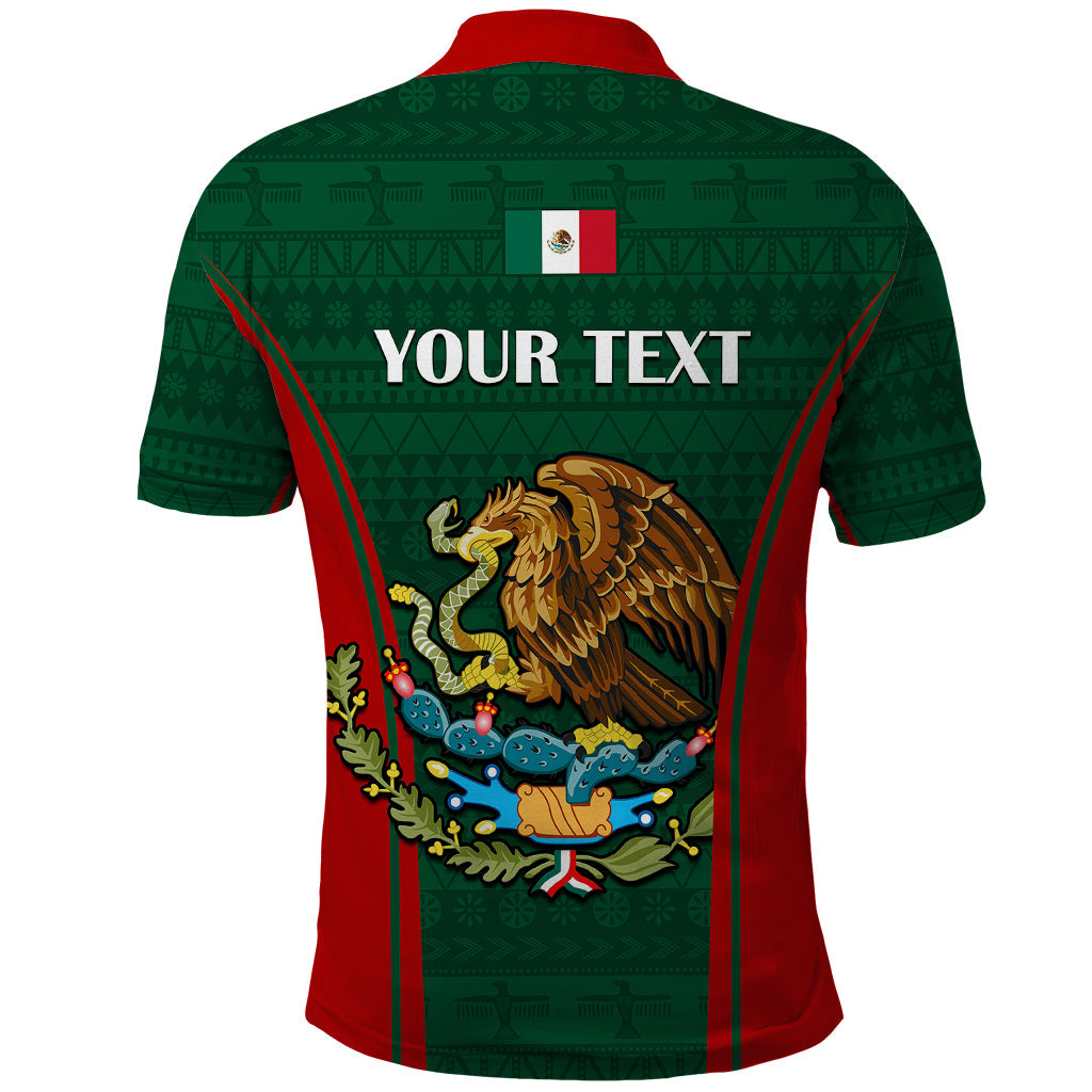 Custom Mexico Independence Day Polo Shirt Happy 213th Anniversary Mexican Proud