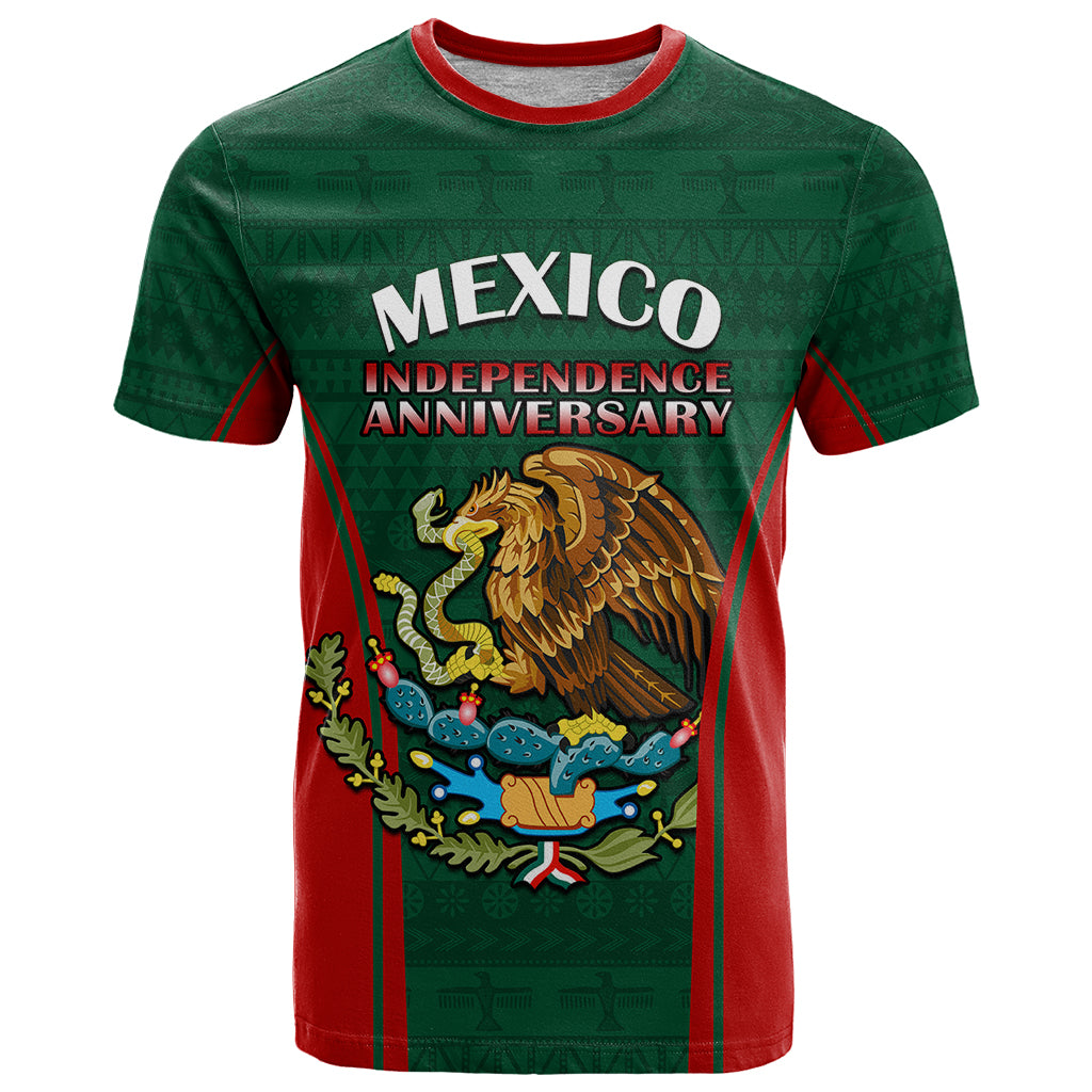 Custom Mexico Independence Day T Shirt Happy 213th Anniversary Mexican Proud
