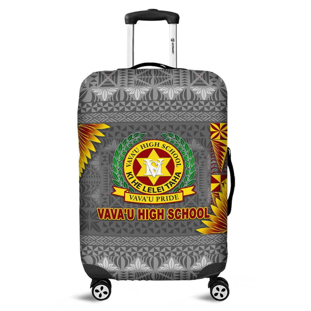 Tonga Vava'u High School Luggage Covers Simplified Version Grey