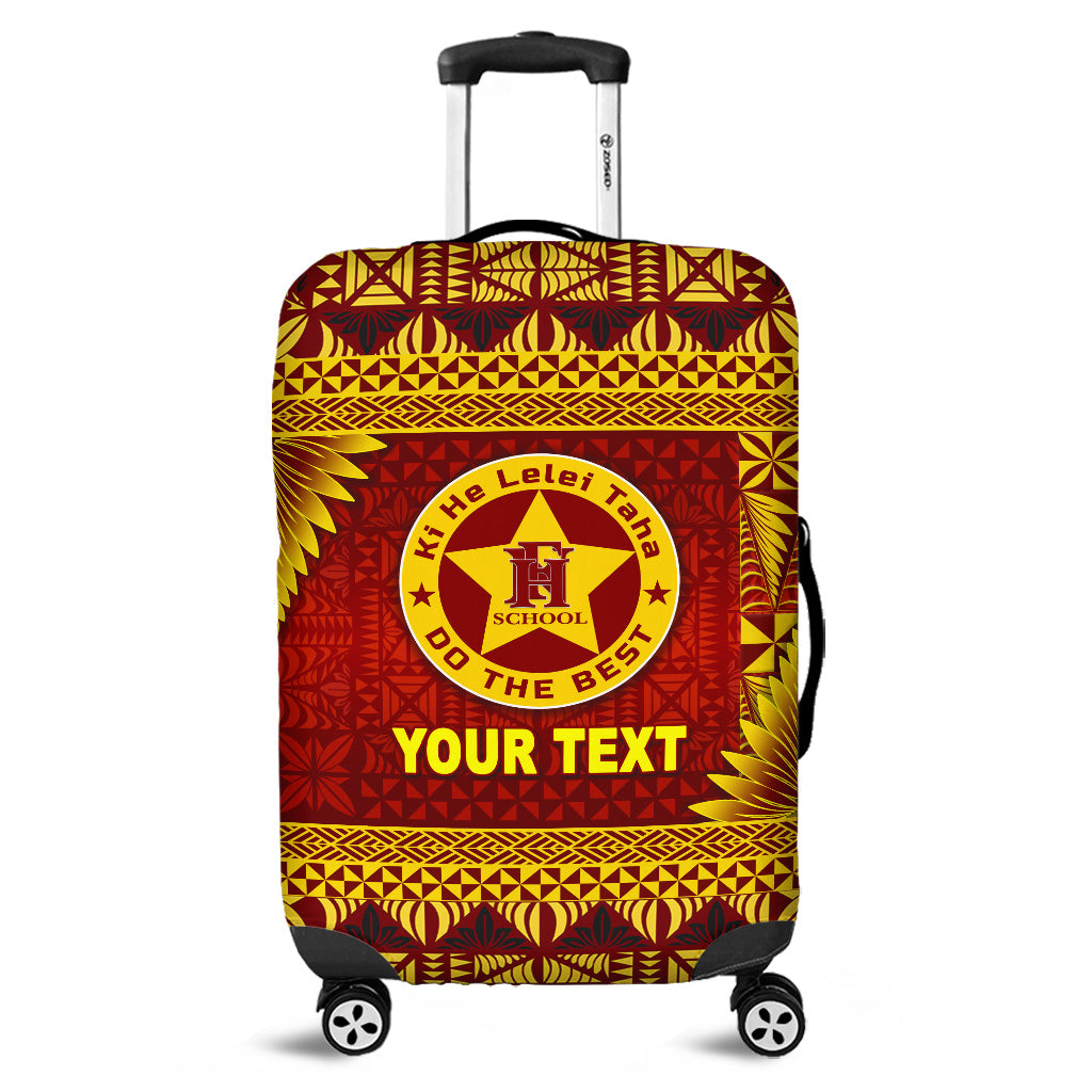(Custom Personalised) Tonga Niuafo'ou High School Luggage Covers Simplified Version