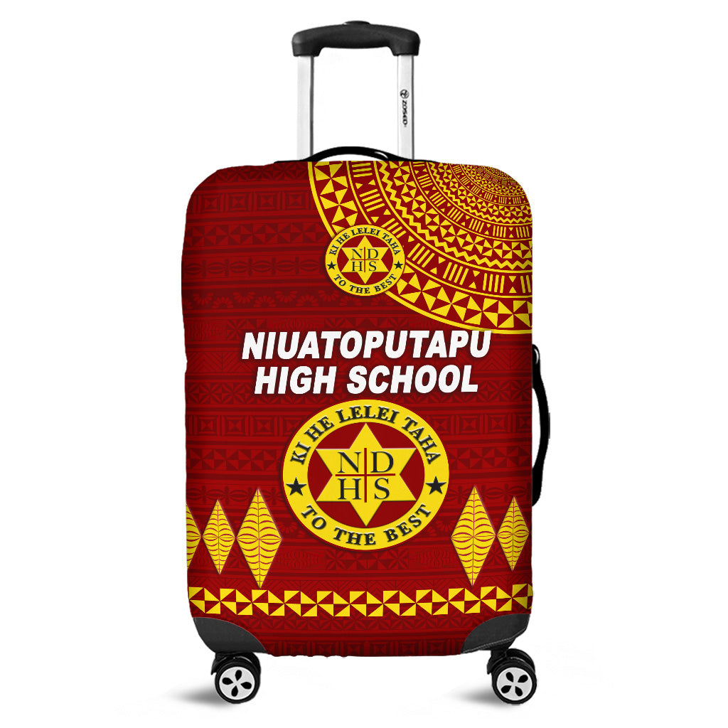 Tonga Niuatoputapu High School Luggage Covers Simple Style