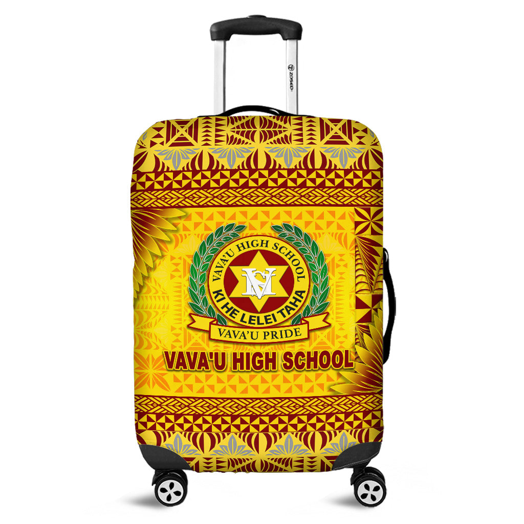 Tonga Vava'u High School Luggage Covers Simplified Version Gold