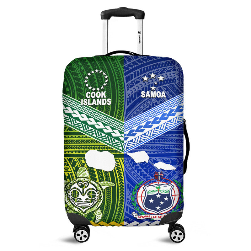 Samoa And Cook Islands Luggage Cover Together
