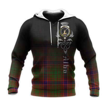 Printivon Lumsden Tartan Crest Alba Celtic Hoodie