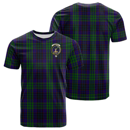 Printivon Lumsden Green Tartan T Shirt