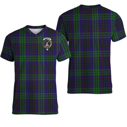 Printivon Lumsden Green Tartan T Shirt
