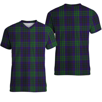 Printivon Lumsden Green Tartan T Shirt