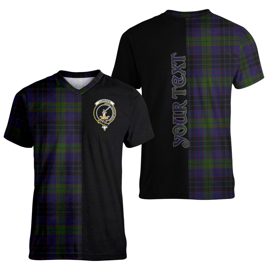 Printivon Lumsden Hunting Tartan Personalize Half T shirt