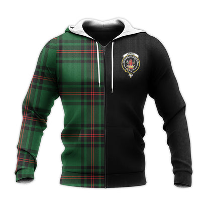 Printivon Lundin Tartan Personalize Half Hoodie