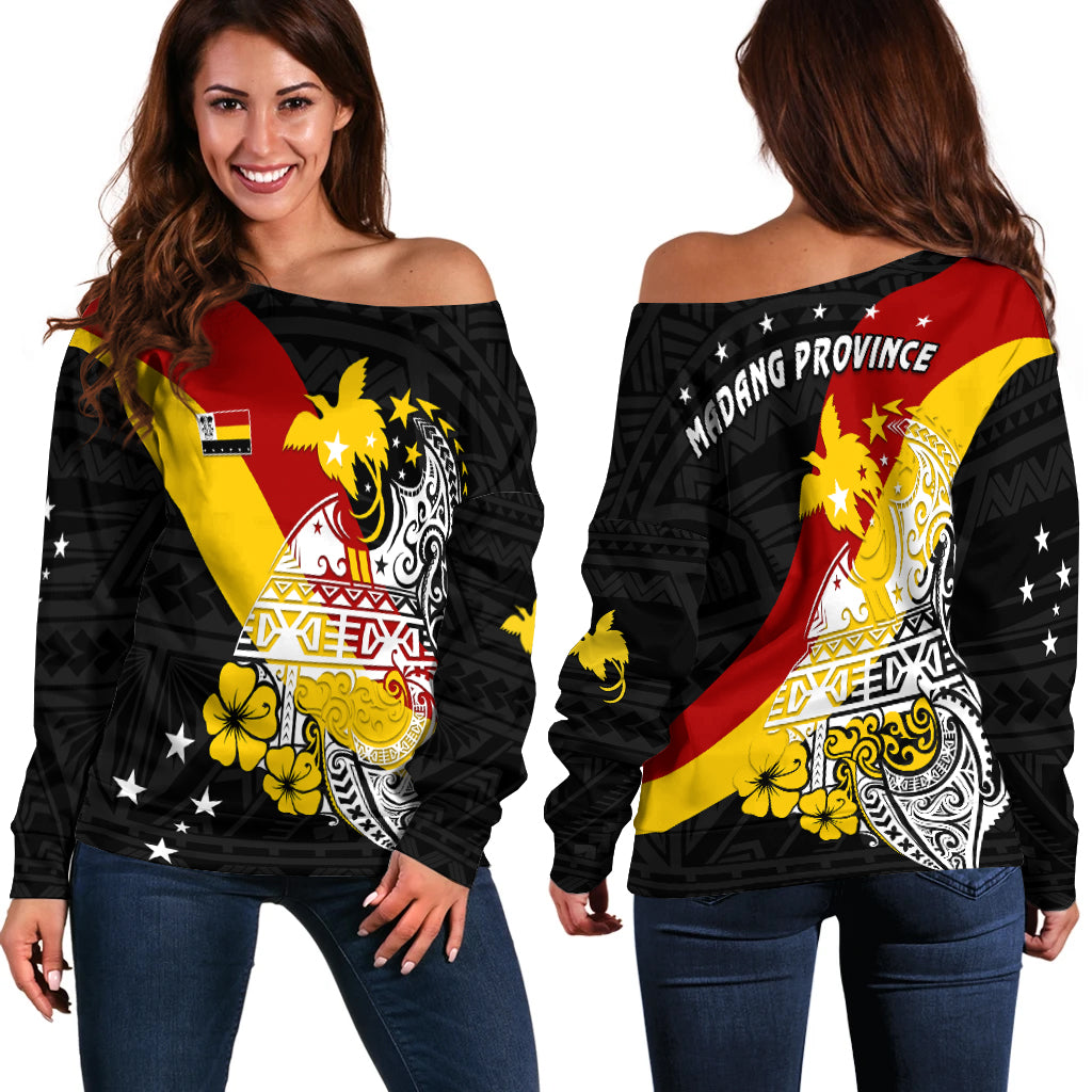 Madang Province Off Shoulder Sweater Style Life PNG