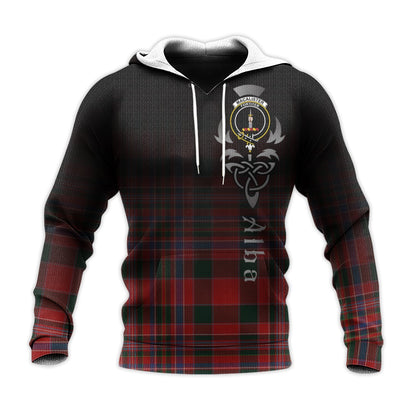 Printivon Macalister Tartan Crest Alba Celtic Hoodie