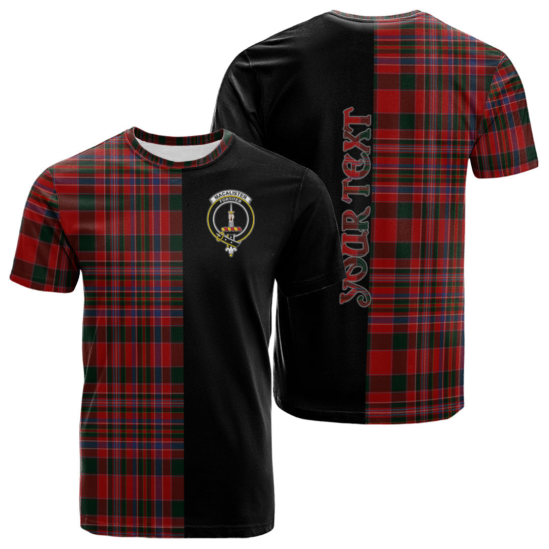 Printivon MacAlister Tartan Personalize Half T shirt