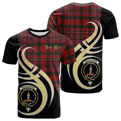 Printivon MacAlister Tartan Crest Believe In Me T Shirt
