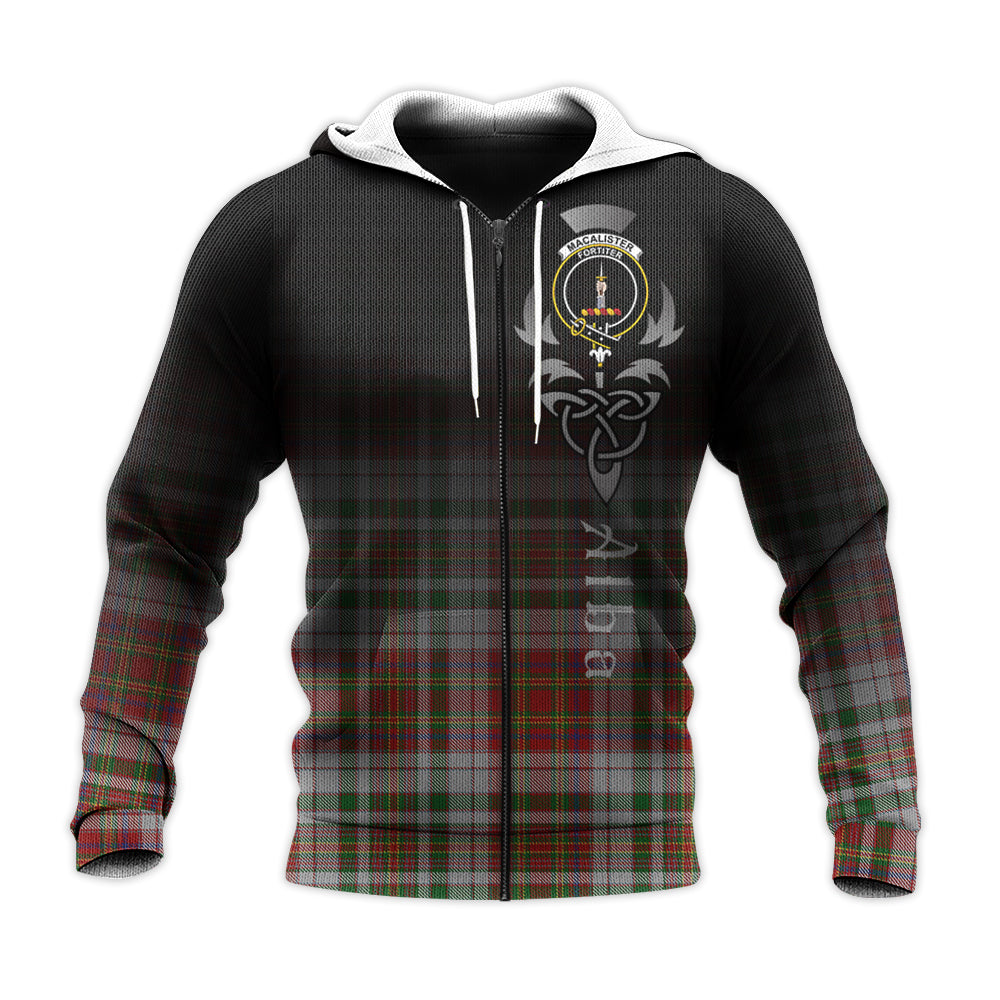 Printivon Macalister Dress Tartan Crest Alba Celtic Hoodie