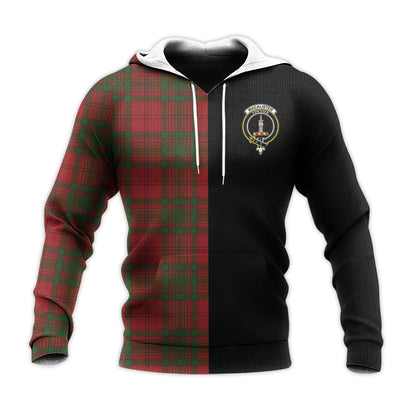 Printivon Macalister Of Glenbarr Tartan Personalize Half Hoodie