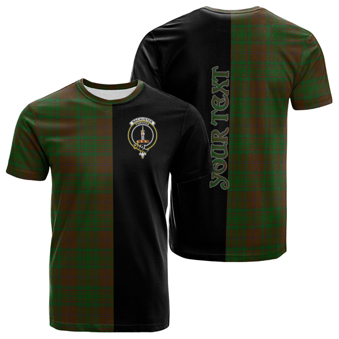 Printivon MacAlister of Glenbarr Hunting Tartan Personalize Half T shirt