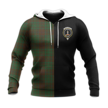Printivon Macalister Of Glenbarr Hunting Tartan Personalize Half Hoodie