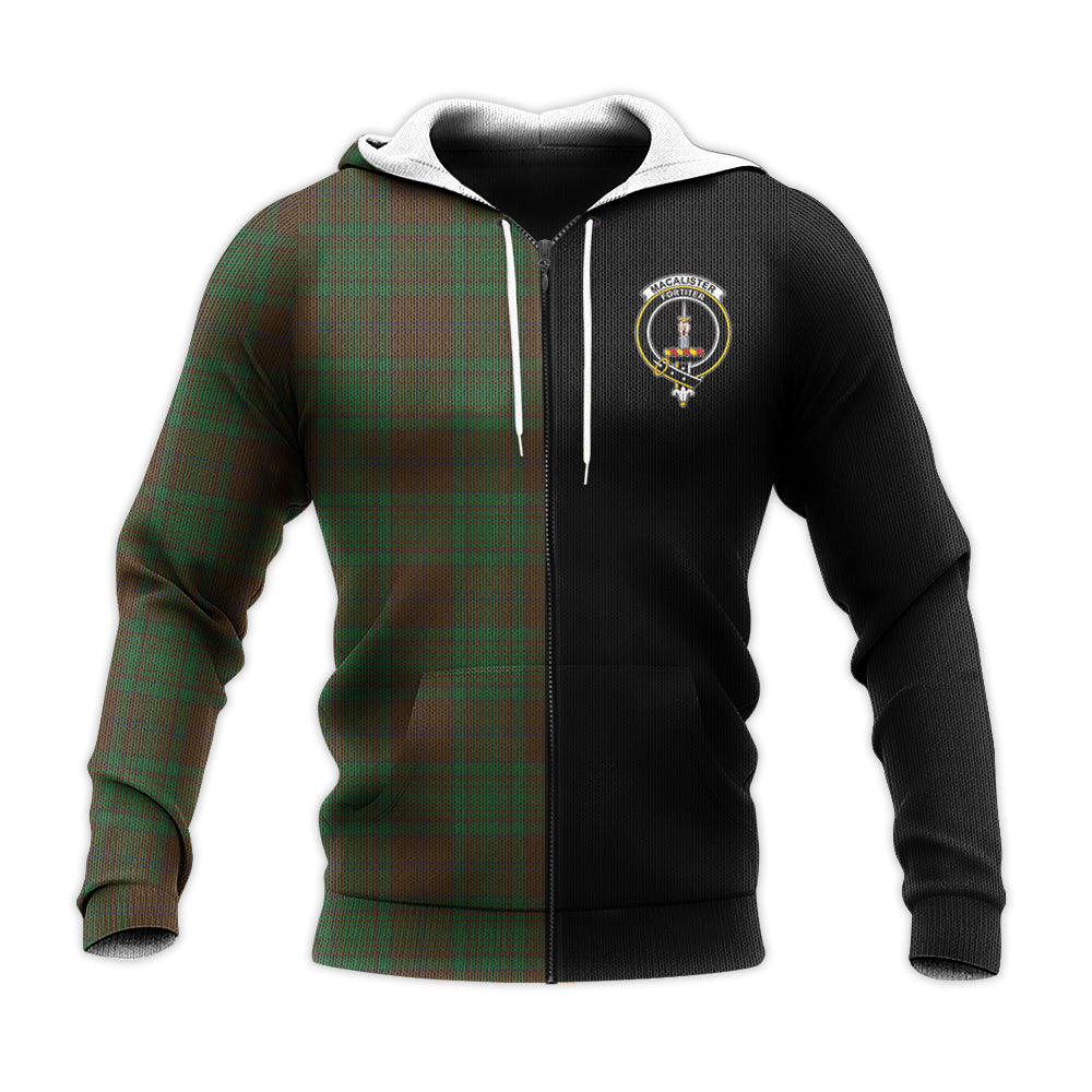Printivon Macalister Of Glenbarr Hunting Tartan Personalize Half Hoodie