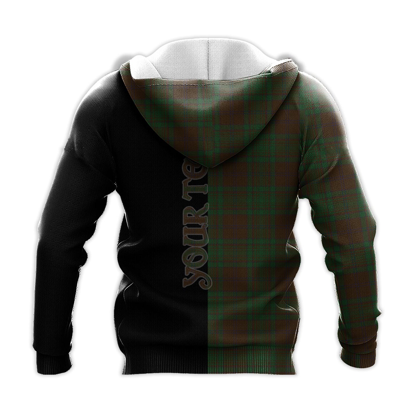 Printivon Macalister Of Glenbarr Hunting Tartan Personalize Half Hoodie