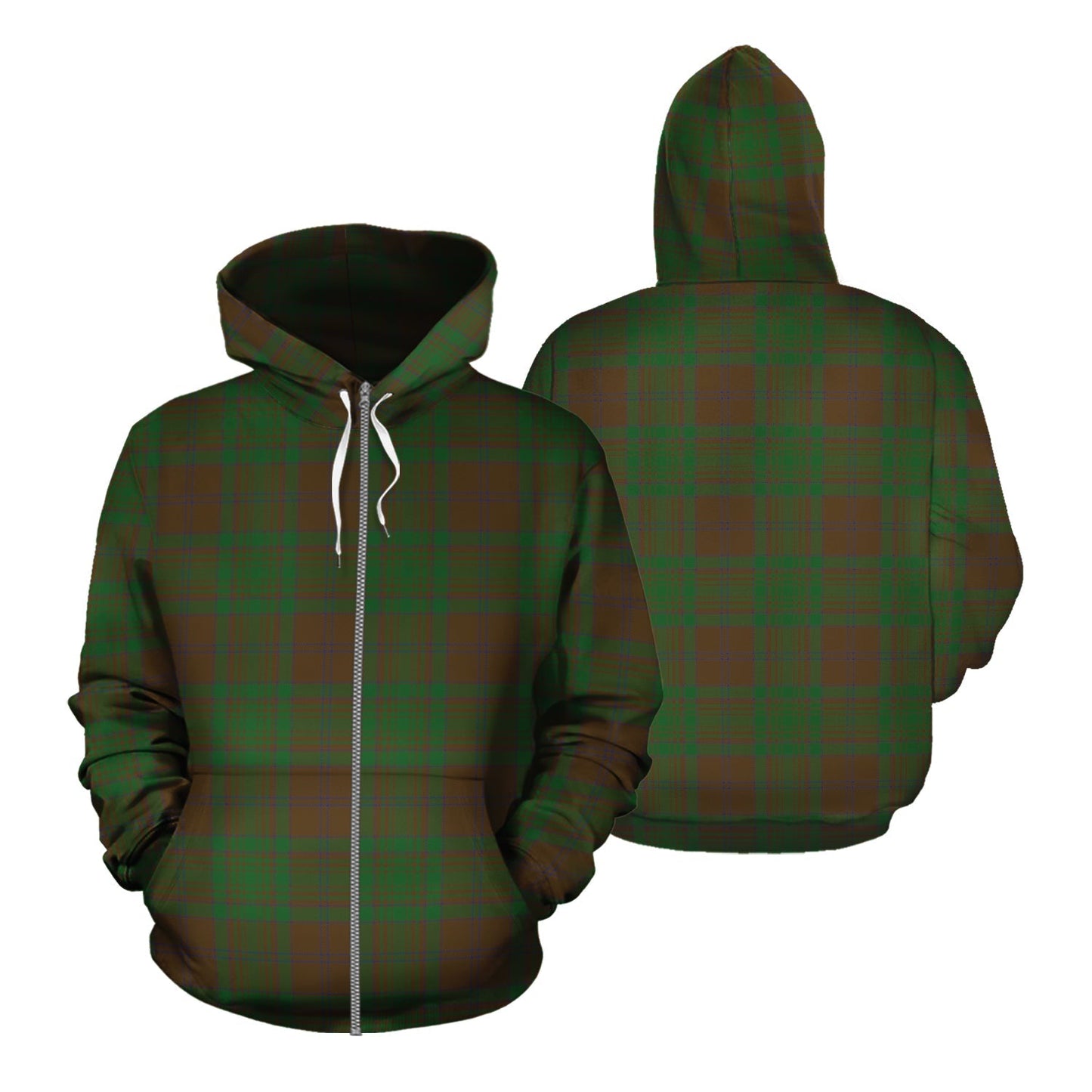 Printivon Macalister Of Glenbarr Hunting Tartan Hoodie