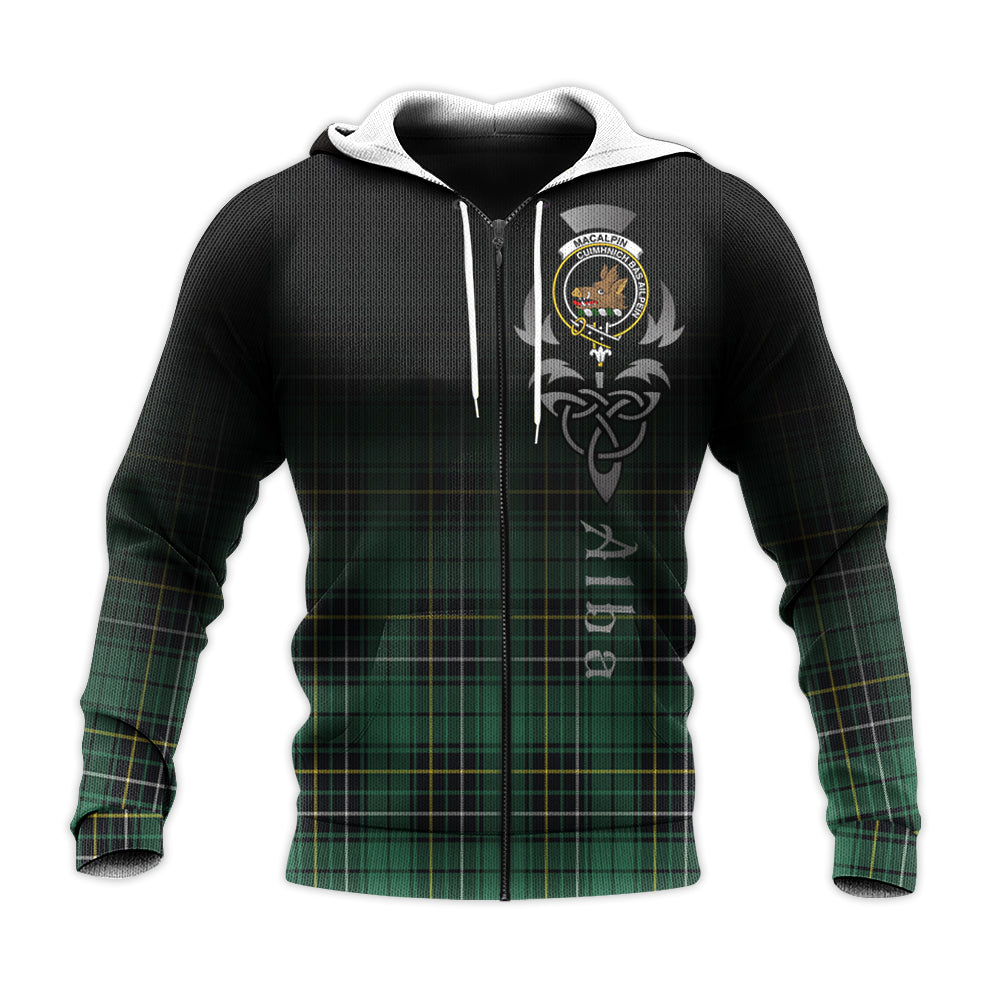 Printivon Macalpin Ancient Tartan Crest Alba Celtic Hoodie