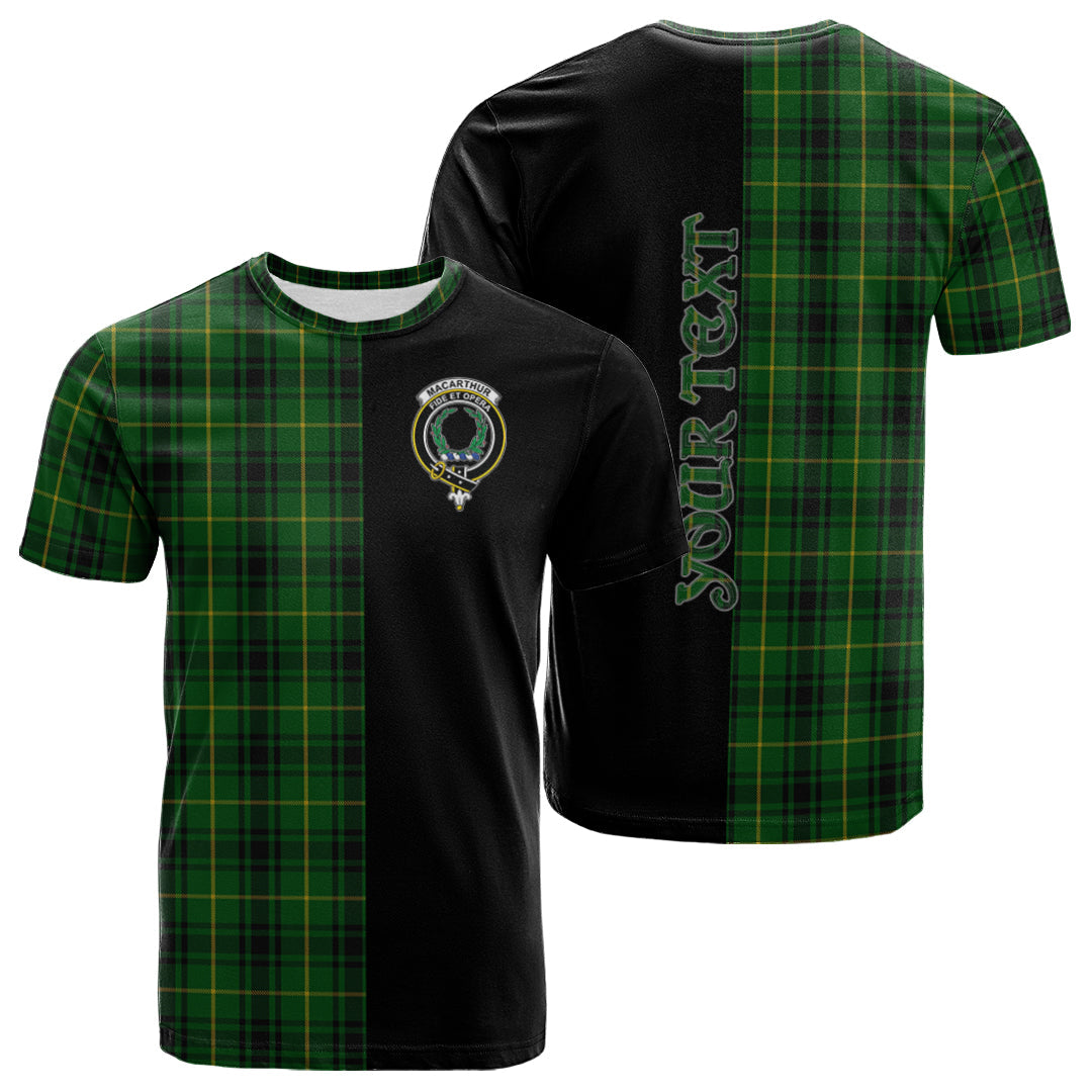 Printivon MacArthur Tartan Personalize Half T shirt
