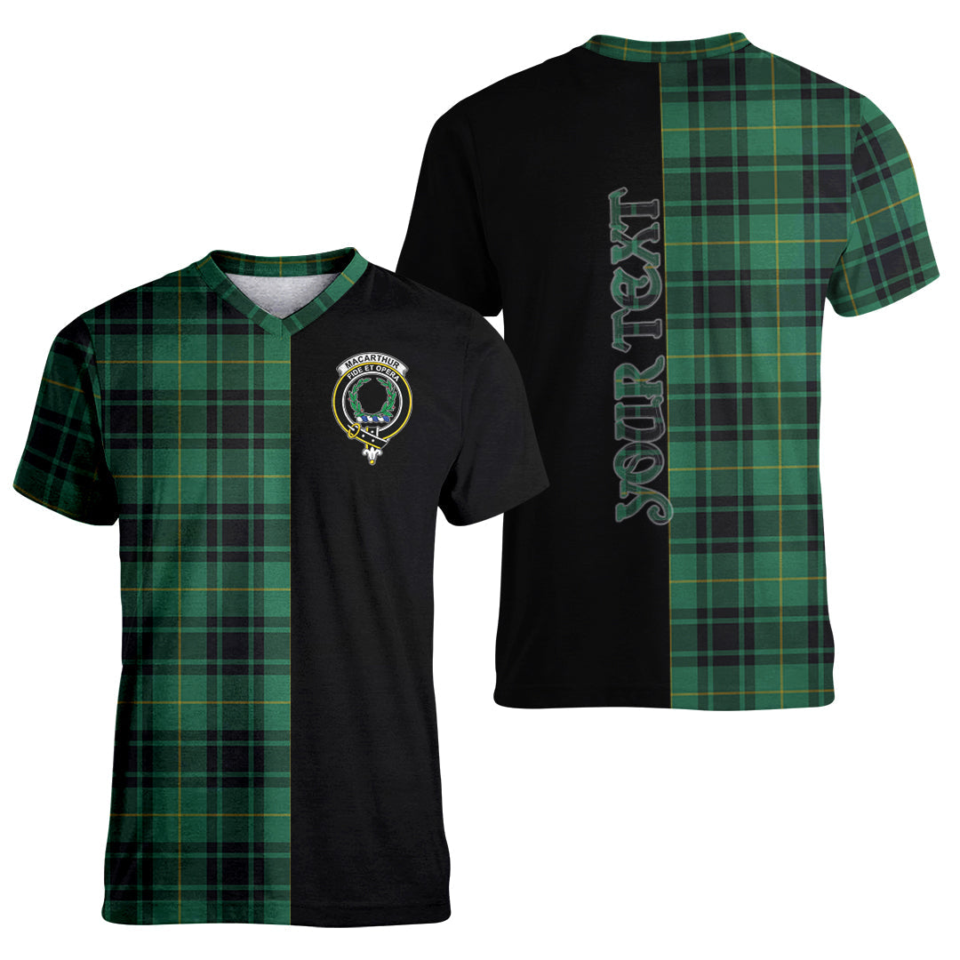 Printivon MacArthur Ancient Tartan Personalize Half T shirt