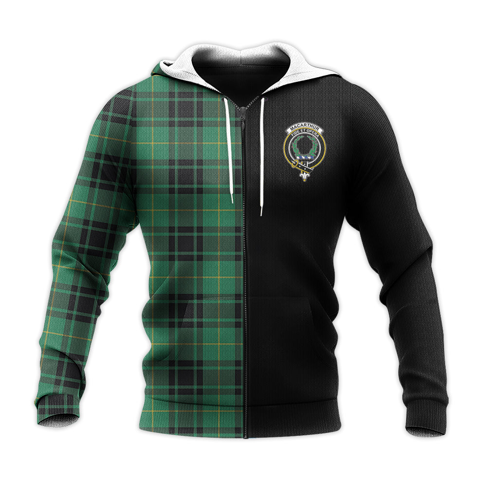 Printivon Macarthur Ancient Tartan Personalize Half Hoodie