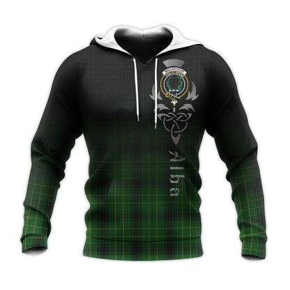 Printivon Macarthur Highland Tartan Crest Alba Celtic Hoodie