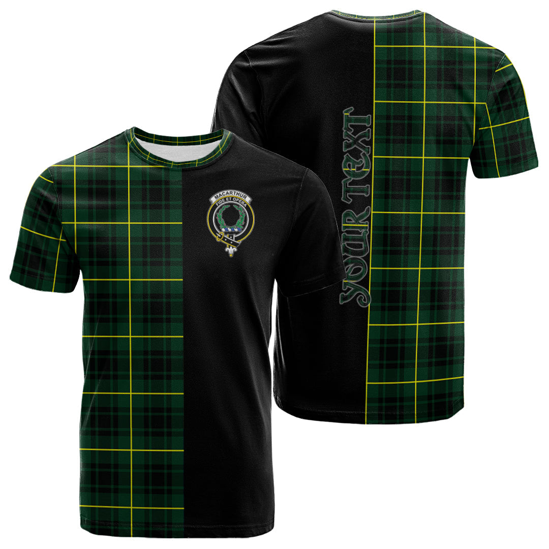 Printivon MacArthur Modern Tartan Personalize Half T shirt