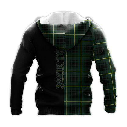 Printivon Macarthur Modern Tartan Personalize Half Hoodie