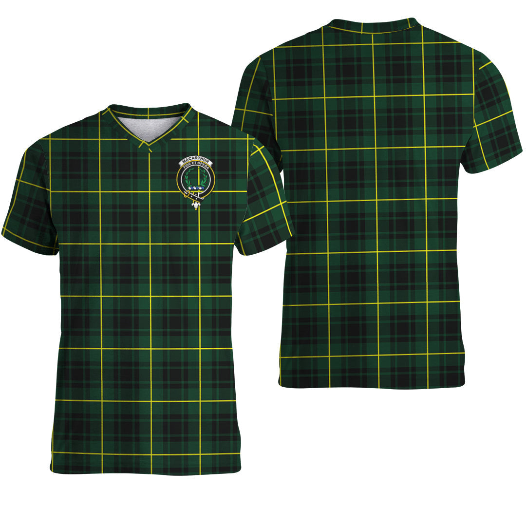 Printivon MacArthur Modern Tartan T Shirt