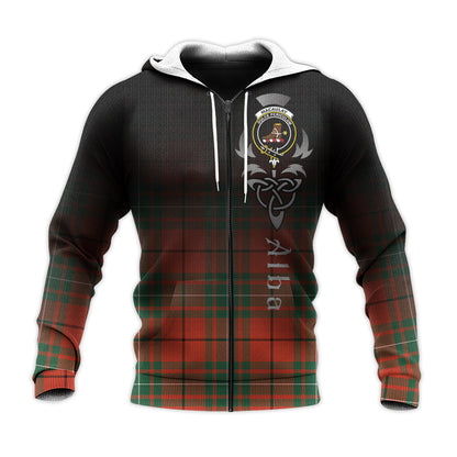 Printivon Macaulay Ancient Tartan Crest Alba Celtic Hoodie