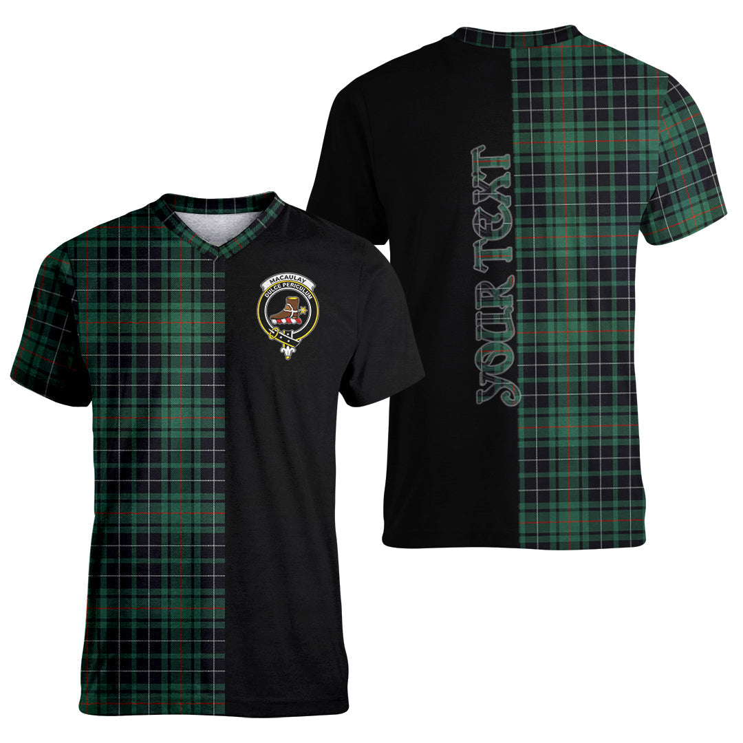Printivon MacAulay Hunting Ancient Tartan Personalize Half T shirt