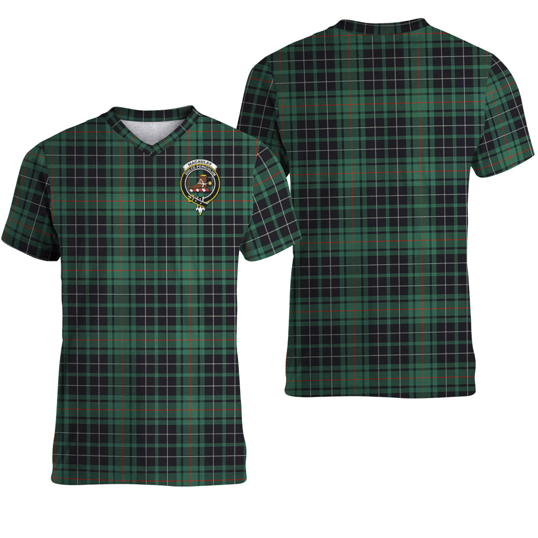 Printivon MacAulay Hunting Ancient Tartan T Shirt