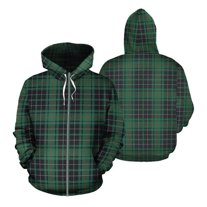 Printivon Macaulay Hunting Ancient Tartan Hoodie