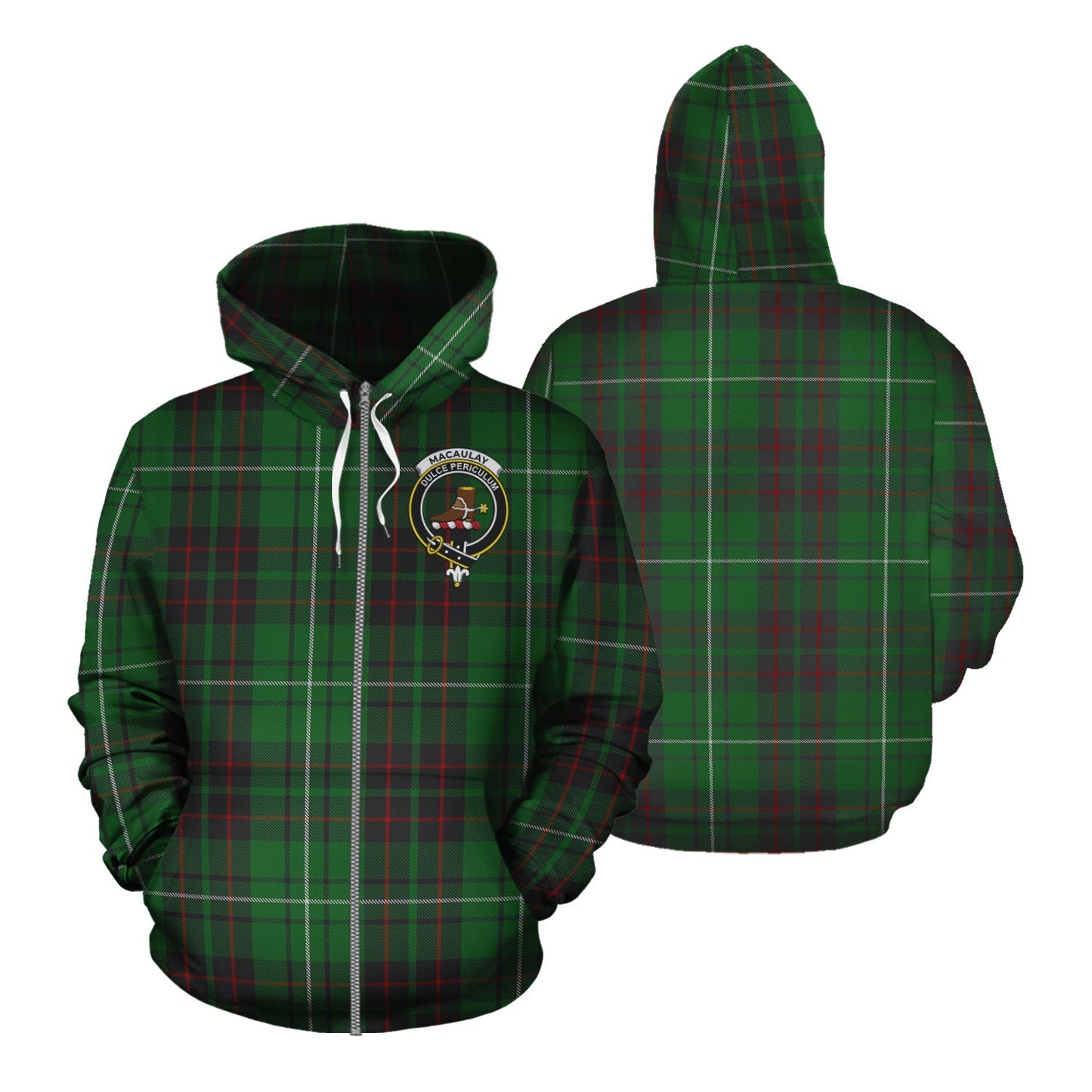 Printivon Macaulay Of Lewis Tartan Hoodie