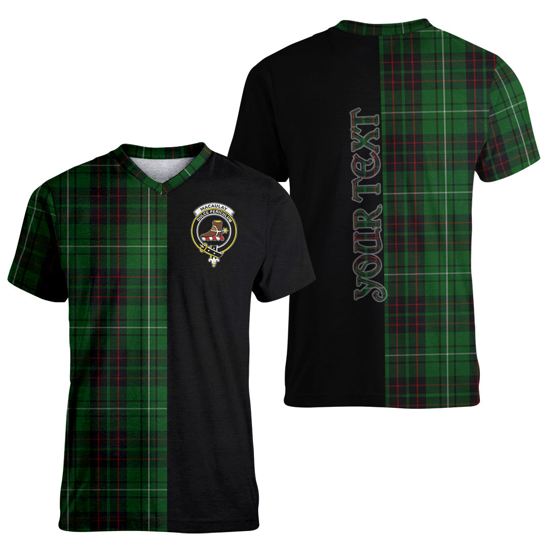 Printivon MacAulay of Lewis Tartan Personalize Half T shirt